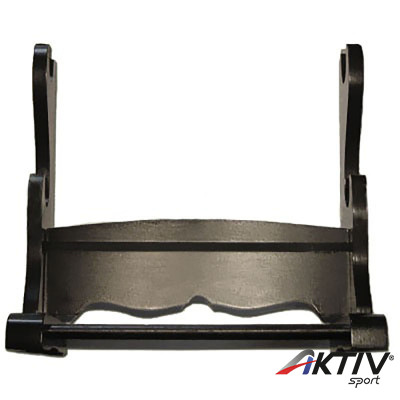 Kard állvány 2 kard részére fa fekete