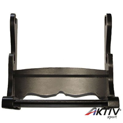 Kard állvány 2 kard részére fa fekete