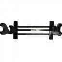 Kard állvány 2 kard részére fa fekete