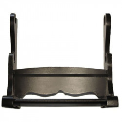 Kard állvány 2 kard részére fa fekete Sportszer Saman