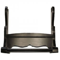 Kard állvány 2 kard részére fa fekete Sportszer Saman