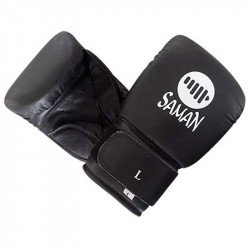Zsákolókesztyű Saman Pro bőr fekete XL Sportszer Saman