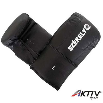 Zsákolókesztyű Székely teli bőr fekete