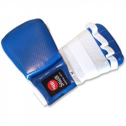 Jitsu kesztyű Saman műbőr kék L Sportszer Saman
