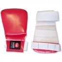 Jitsu kesztyű Saman műbőr piros XL