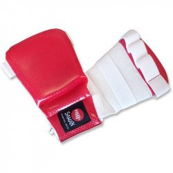Jitsu kesztyű Saman műbőr piros XL Sportszer Saman