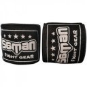 Bandázs Saman 350 cm rugalmas fekete