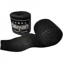 Bandázs Saman 350 cm rugalmas fekete