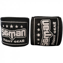 Bandázs Saman 350 cm rugalmas fekete