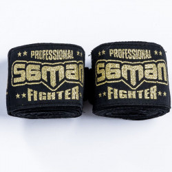 Bandázs Saman Colours 1985 rugalmas fekete-arany 350 cm