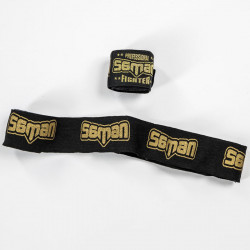 Bandázs Saman Colours 1985 rugalmas fekete-arany 450 cm