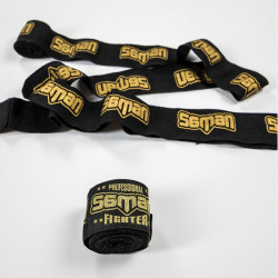 Bandázs Saman Colours 1985 rugalmas fekete-arany 450 cm