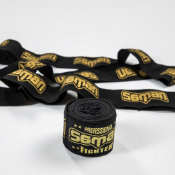 Bandázs Saman Colours 1985 rugalmas fekete-arany 450 cm