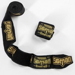 Bandázs Saman Colours 1985 rugalmas fekete-arany 450 cm Sportszer Saman