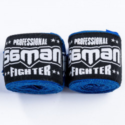 Bandázs Saman Colours 1985 rugalmas kék-fehér 450 cm