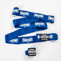 Bandázs Saman Colours 1985 rugalmas kék-fehér 450 cm