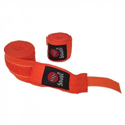 Bandázs Saman rugalmas kevertszálas narancs 350 cm Sportszer Saman