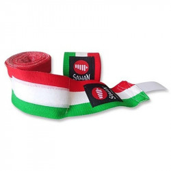 Bandázs Saman rugalmas pamut-poliészter trikolor 350 cm