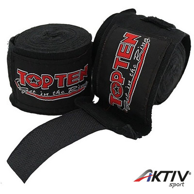 Bandázs Top Ten 450 cm rugalmas fekete