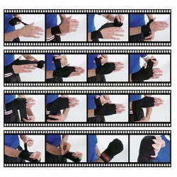 Bandázs Top Ten 450 cm rugalmas fekete