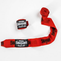 Bandázs Saman Colours 1985 rugalmas piros-fekete 350 cm