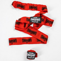 Bandázs Saman Colours 1985 rugalmas piros-fekete 450 cm