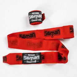 Bandázs Saman Colours 1985 rugalmas piros-fekete 450 cm