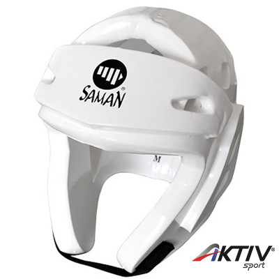 Fejvédő Saman Fight Dipped foam fehér XL