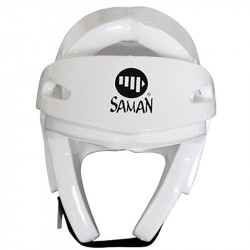 Fejvédő Saman Fight Dipped foam fehér XL
