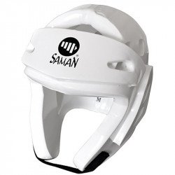 Fejvédő Saman Fight Dipped foam fehér XL Sportszer Saman