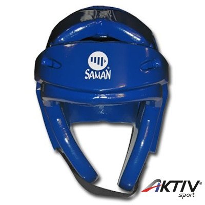 Fejvédő Saman Fight Dipped foam kék XS