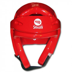 Fejvédő Saman Fight Dipped foam piros XL Sportszer Saman