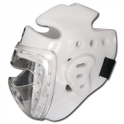 Fejvédő Saman Full Guard WUKF fehér XL