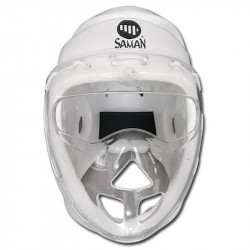Fejvédő Saman Full Guard WUKF fehér XL Sportszer Saman