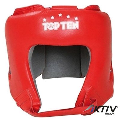 Fejvédő Top Ten Aiba piros