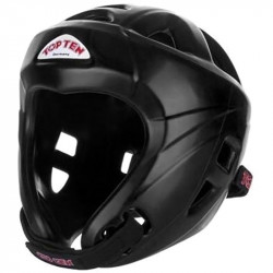 Fejvédő Top Ten Avantgarde ITF WAKO Bayflex fekete M Sportszer Top Ten