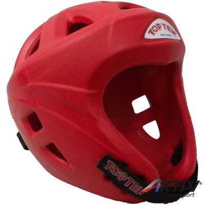 Fejvédő Top Ten Avantgarde ITF WAKO Bayflex piros L