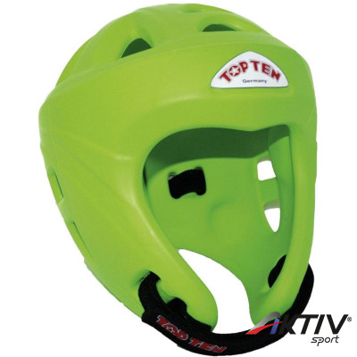 Fejvédő Top Ten Neon Avantgare WAKO zöld L