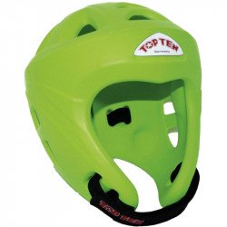 Fejvédő Top Ten Neon Avantgare WAKO zöld L Sportszer Top Ten