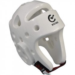 Fejvédő Wacoku WTF dipped foam fehér L Sportszer Wacoku