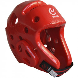 Fejvédő Wacoku WTF dipped foam piros L Sportszer Wacoku
