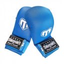 Seikenvédő Saman Competition karate műbőr kék L