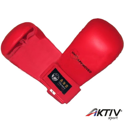 Seikenvédő Tokaido WKF műbőr piros XL