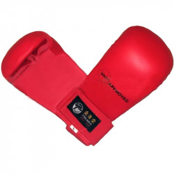 Seikenvédő Tokaido WKF műbőr piros XL Sportszer Tokaido