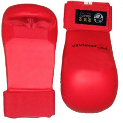 Seikenvédő Tokaido WKF műbőr piros XL