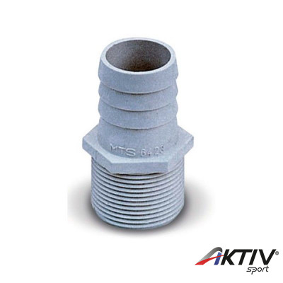 Menetes tömlővég D38 - 1 1/2