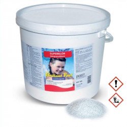 Klór granulátum 5 kg Medence vegyszer Brillant Pool
