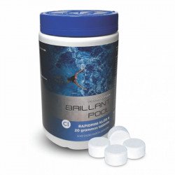 Mini klórtabletta 1 kg Medence vegyszer Brillant Pool