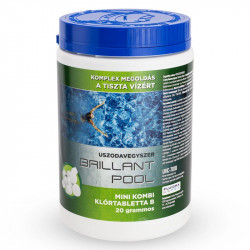 Mini-kombi klórtabletta 1 kg Medence vegyszer Brillant Pool