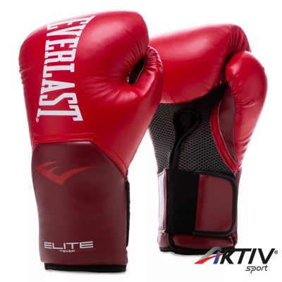 Bokszkesztyű Everlast Pro Style Elite tűz piros 10 oz